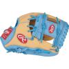 image:imageRawlings  Select PRO LITE Youth Baseball Glove  Pro Player Models  Sizes 105  1225  Multiple StylesFrancisco Lindor  Pro I Web  Camel  Columbia Blue