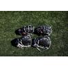 image:imageRawlings  Shut Out Youth Softball GloveBlack  White  Basket Web