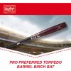image:imageRawlings  Torpedo Barrel JT39 Birch Wood Baseball Bat  Pro Preferred Collection33 Inch