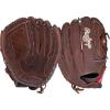 image:imageRawlings  Player Preferred Adult Ball Glove  BaseballSlowpitch Softball  Multiple StylesPull Strap  Basket Web  Brown