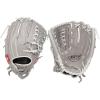 image:imageRawlings  R9 Fastpitch Softball Glove  Multiple StylesGrey  Double Lace Basket Web
