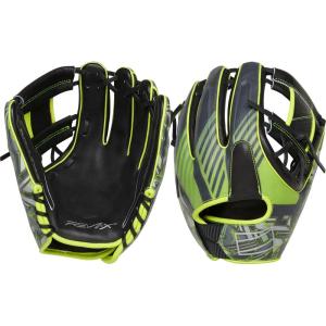 image:imageRawlings  REV1X Baseball GloveLindor  Black  Optic Yellow  Pro I Web