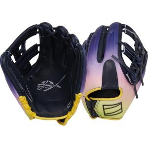 image:imageRawlings  REV1X Baseball GloveNavy  Purple  Pink  Yellow  Split Single Post Web