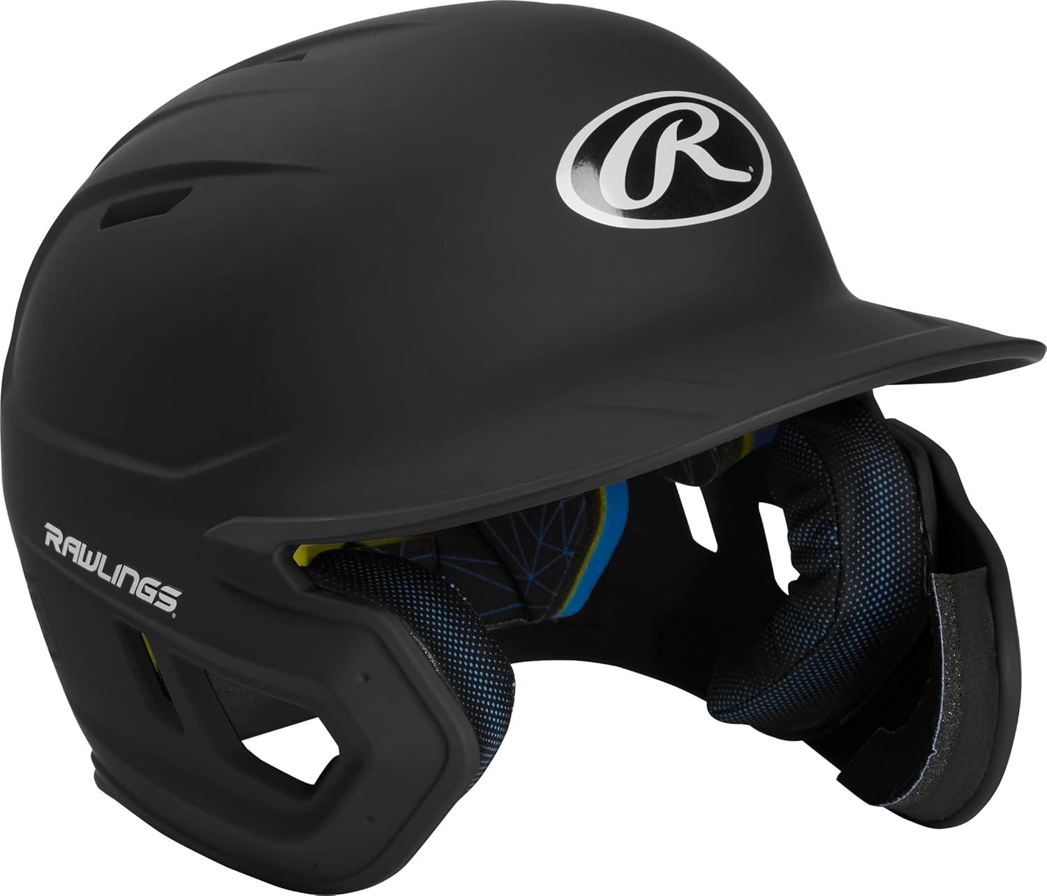 image:imageRawlings  MACH Adjust Baseball Batting Helmet  Adjustable Face Guard  Matte  JR amp SR Sizes  Multiple ColorsMatte Black