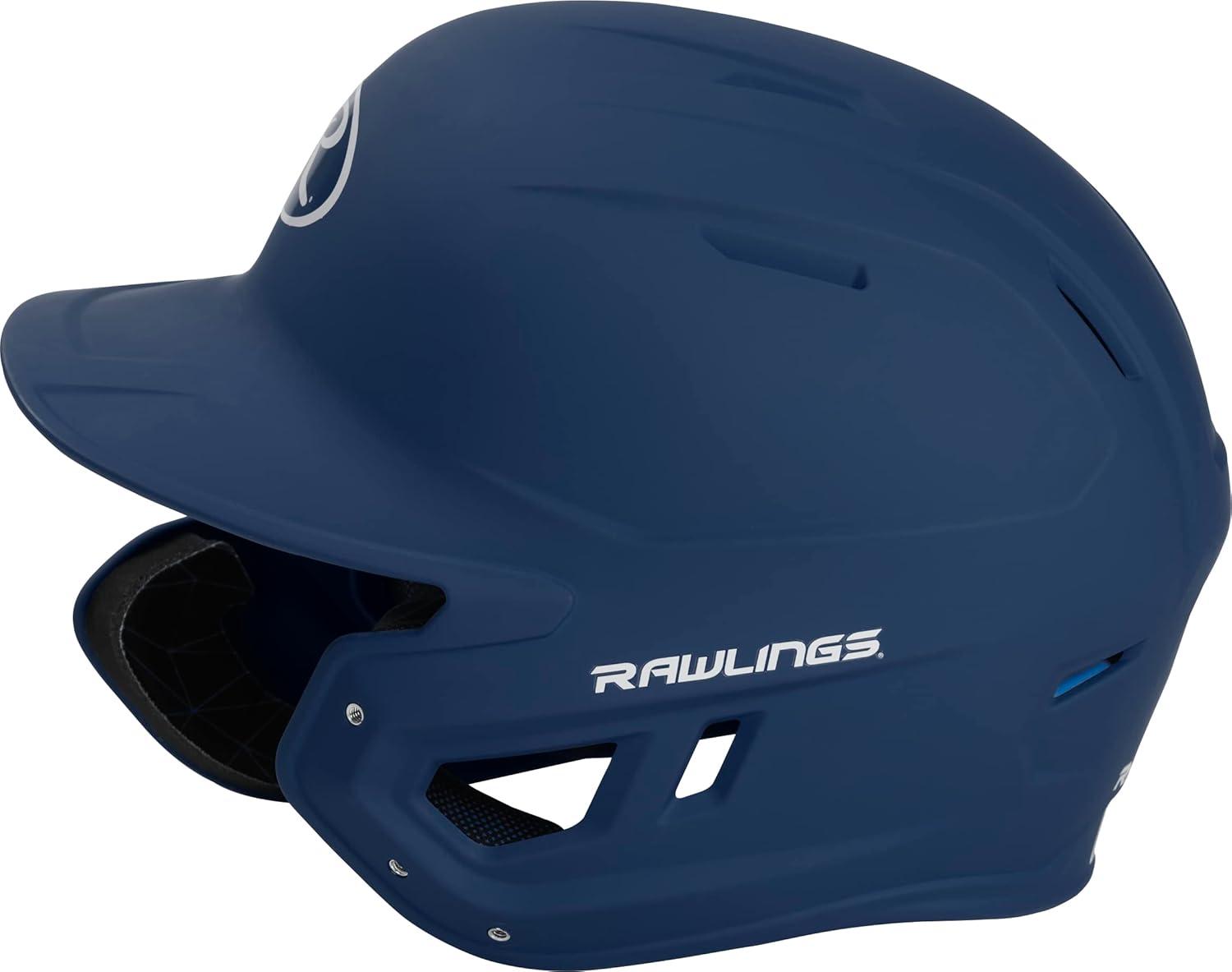 image:imageRawlings  MACH Adjust Baseball Batting Helmet  Adjustable Face Guard  Matte  JR amp SR Sizes  Multiple ColorsMatte Navy