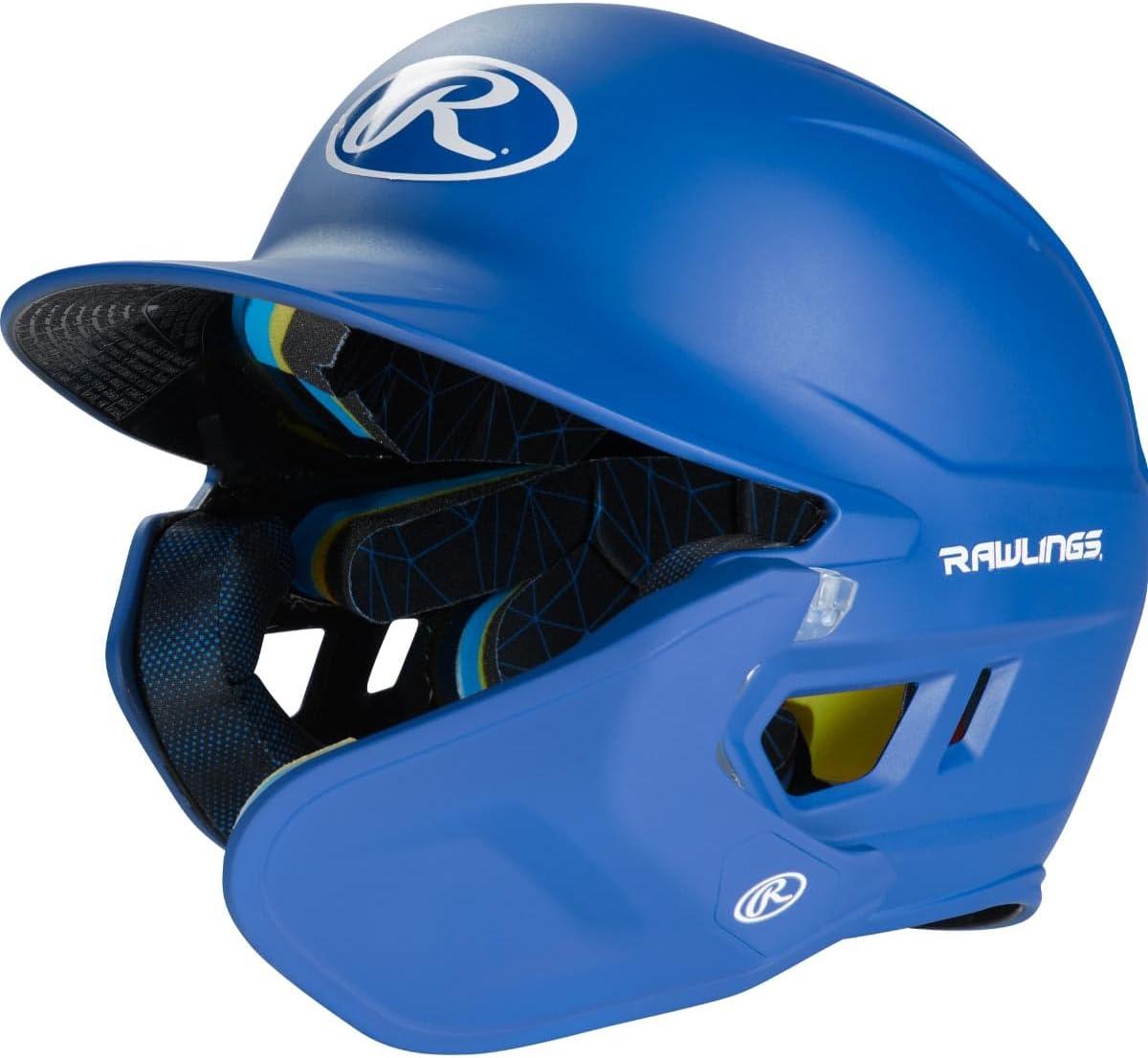 image:imageRawlings  MACH Adjust Baseball Batting Helmet  Adjustable Face Guard  Matte  JR amp SR Sizes  Multiple ColorsMatte Royal