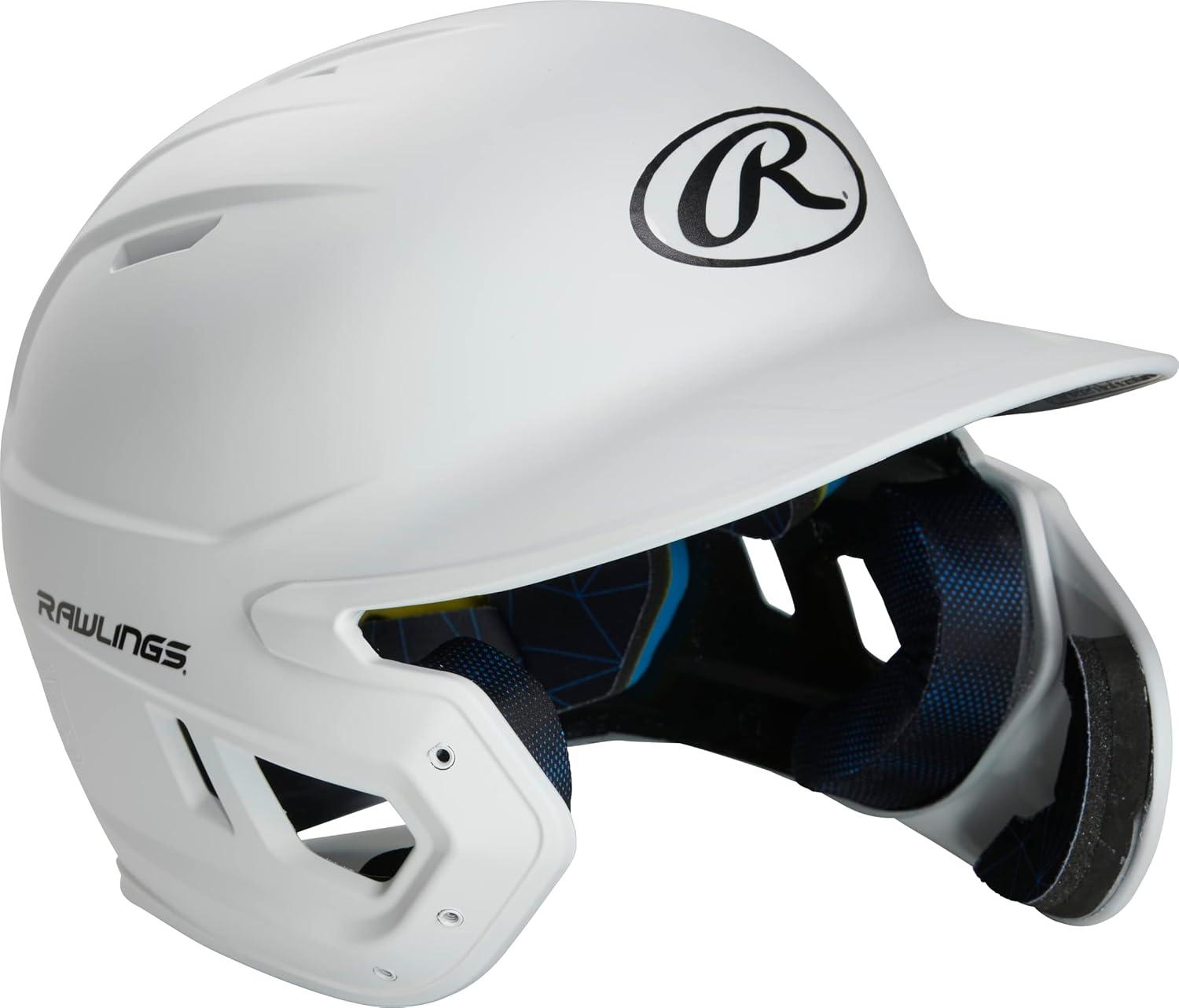 image:imageRawlings  MACH Adjust Baseball Batting Helmet  Adjustable Face Guard  Matte  JR amp SR Sizes  Multiple ColorsMatte White
