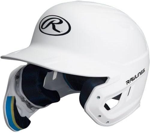 image:imageRawlings  MACH Adjust Baseball Batting Helmet  Adjustable Face Guard  Matte  JR amp SR Sizes  Multiple ColorsMatte White