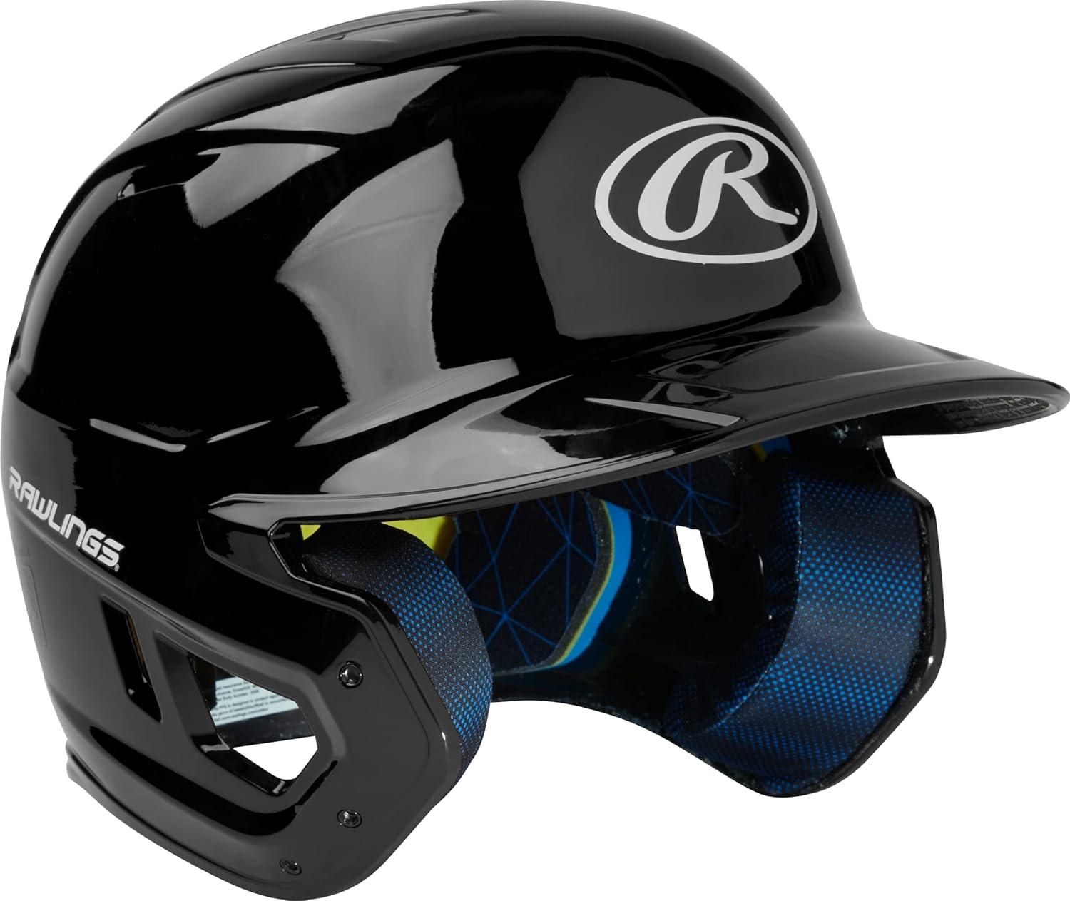 image:imageRawlings  MACH Baseball Batting Helmet  Gloss  JR amp SR Sizes  Multiple ColorsGloss Black