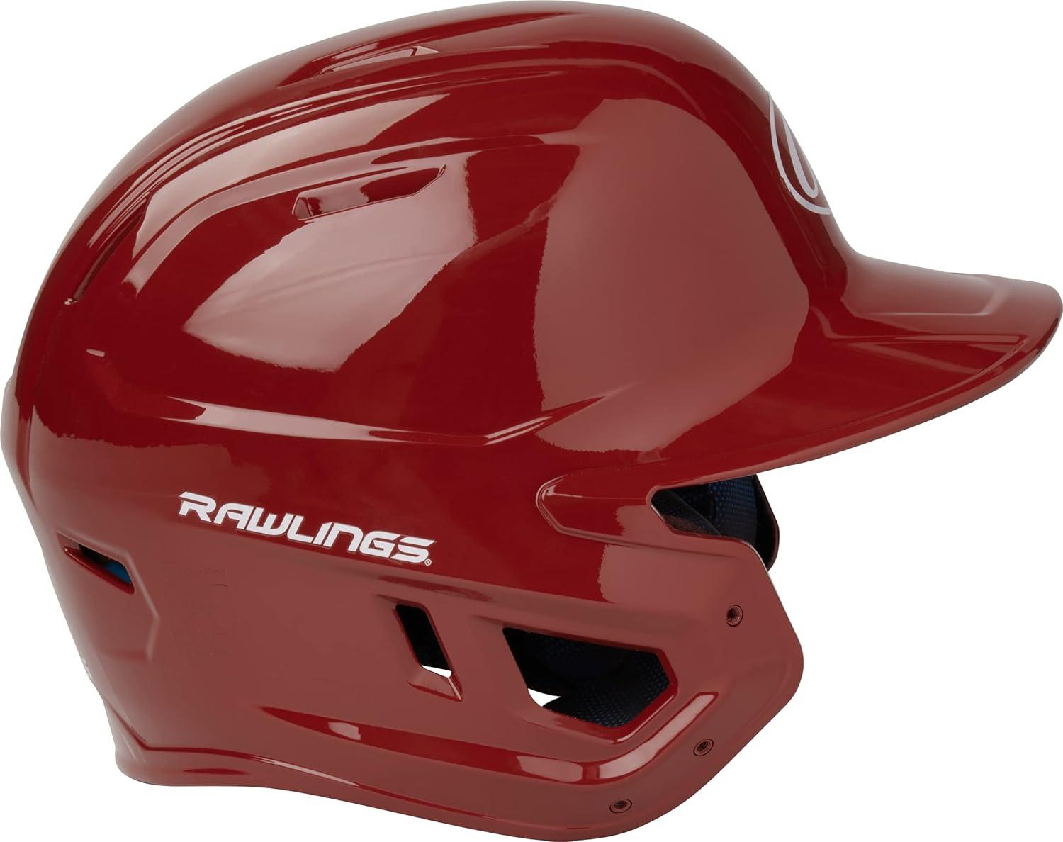 image:imageRawlings  MACH Baseball Batting Helmet  Gloss  JR amp SR Sizes  Multiple ColorsGloss Cardinal