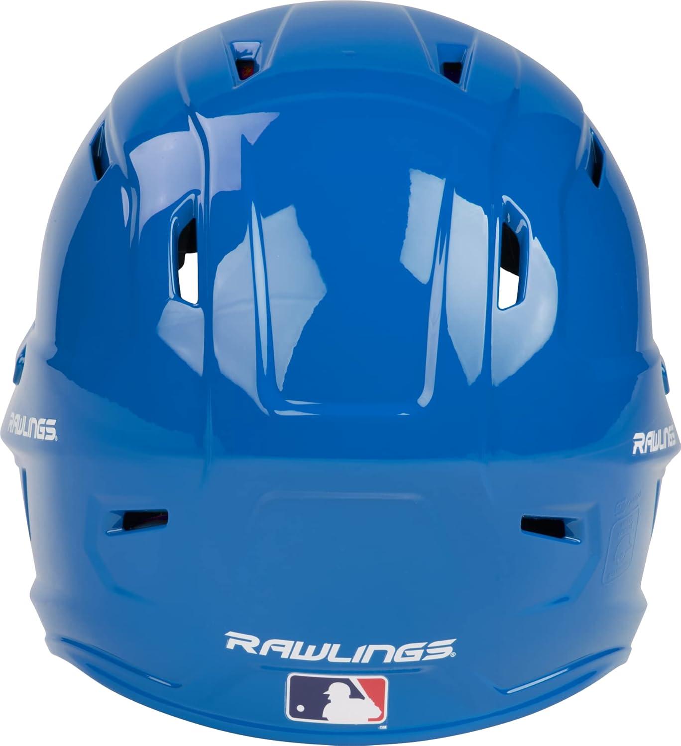 image:imageRawlings  MACH Baseball Batting Helmet  Gloss  JR amp SR Sizes  Multiple ColorsGloss Royal