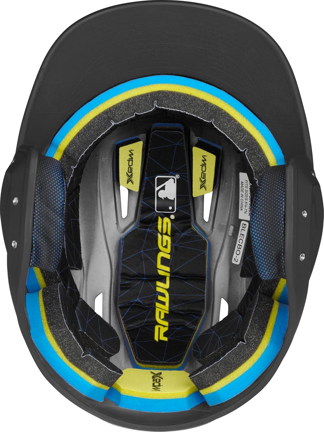 image:imageRawlings  MACH Baseball Batting Helmet  Matte  JR amp SR Sizes  Multiple ColorsMatte Black