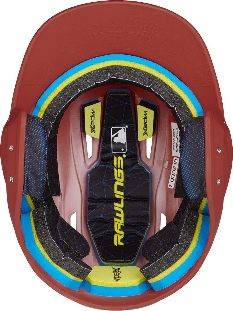 image:imageRawlings  MACH Baseball Batting Helmet  Matte  JR amp SR Sizes  Multiple ColorsMatte Cardinal