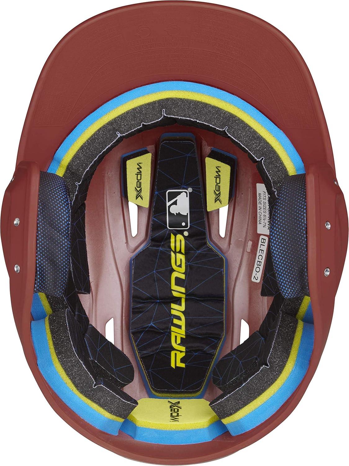 image:imageRawlings  MACH Baseball Batting Helmet  Matte  JR amp SR Sizes  Multiple ColorsMatte Cardinal