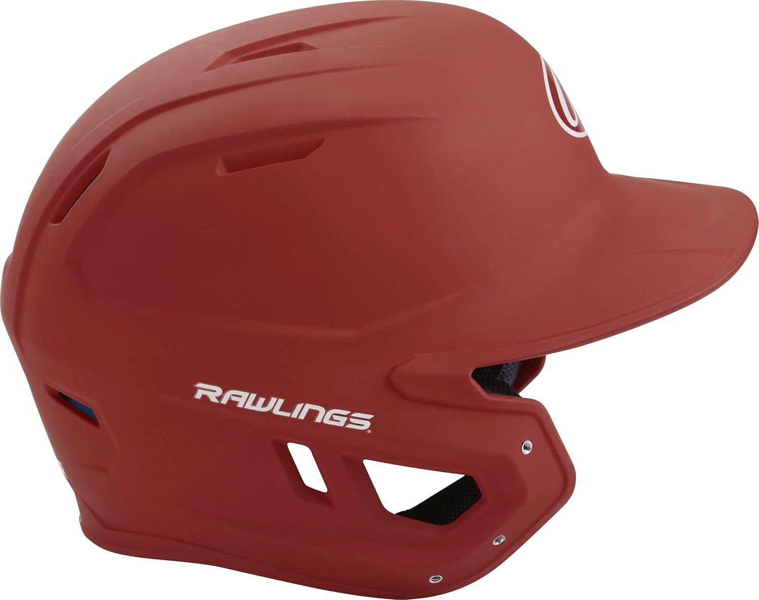 image:imageRawlings  MACH Baseball Batting Helmet  Matte  JR amp SR Sizes  Multiple ColorsMatte Cardinal