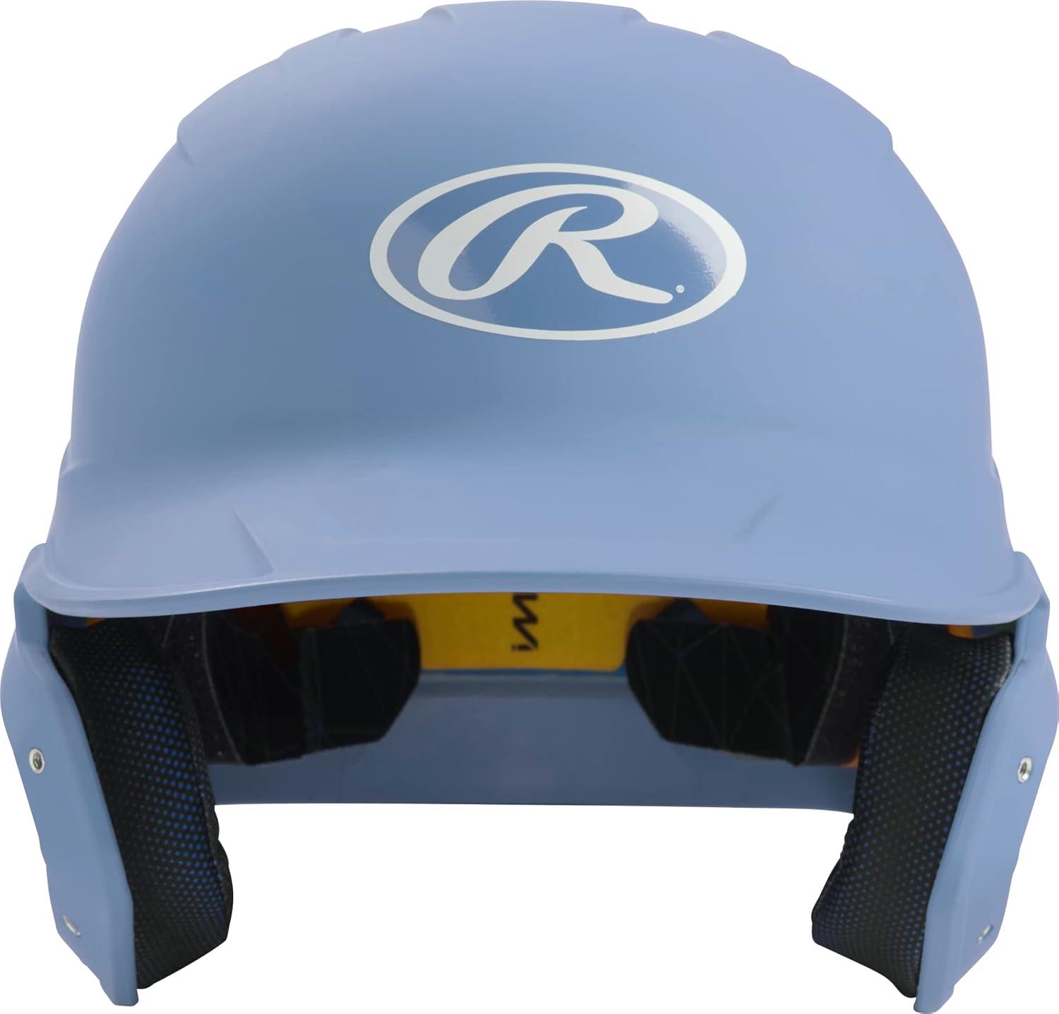 image:imageRawlings  MACH Baseball Batting Helmet  Matte  JR amp SR Sizes  Multiple ColorsMatte Carolina Blue
