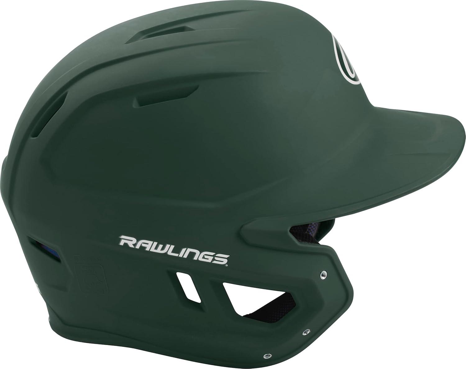 image:imageRawlings  MACH Baseball Batting Helmet  Matte  JR amp SR Sizes  Multiple ColorsMatte Dark Green
