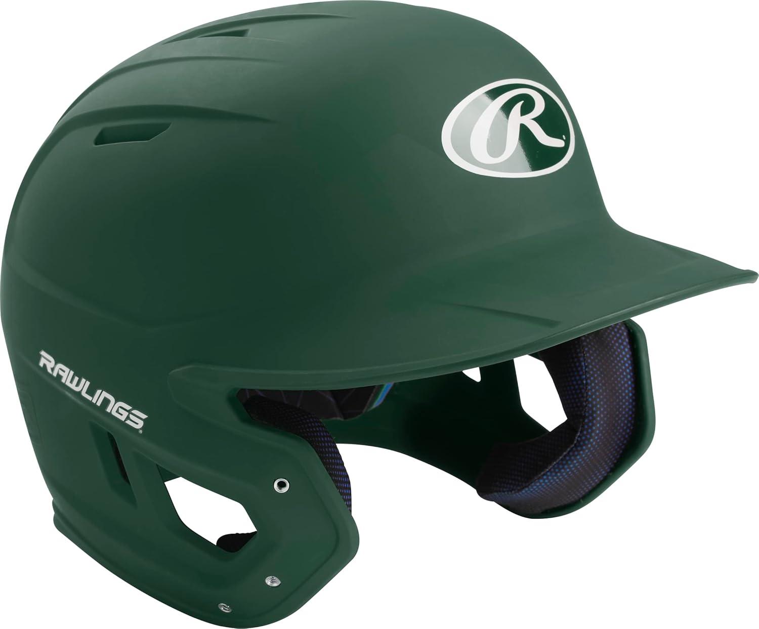 image:imageRawlings  MACH Baseball Batting Helmet  Matte  JR amp SR Sizes  Multiple ColorsMatte Dark Green
