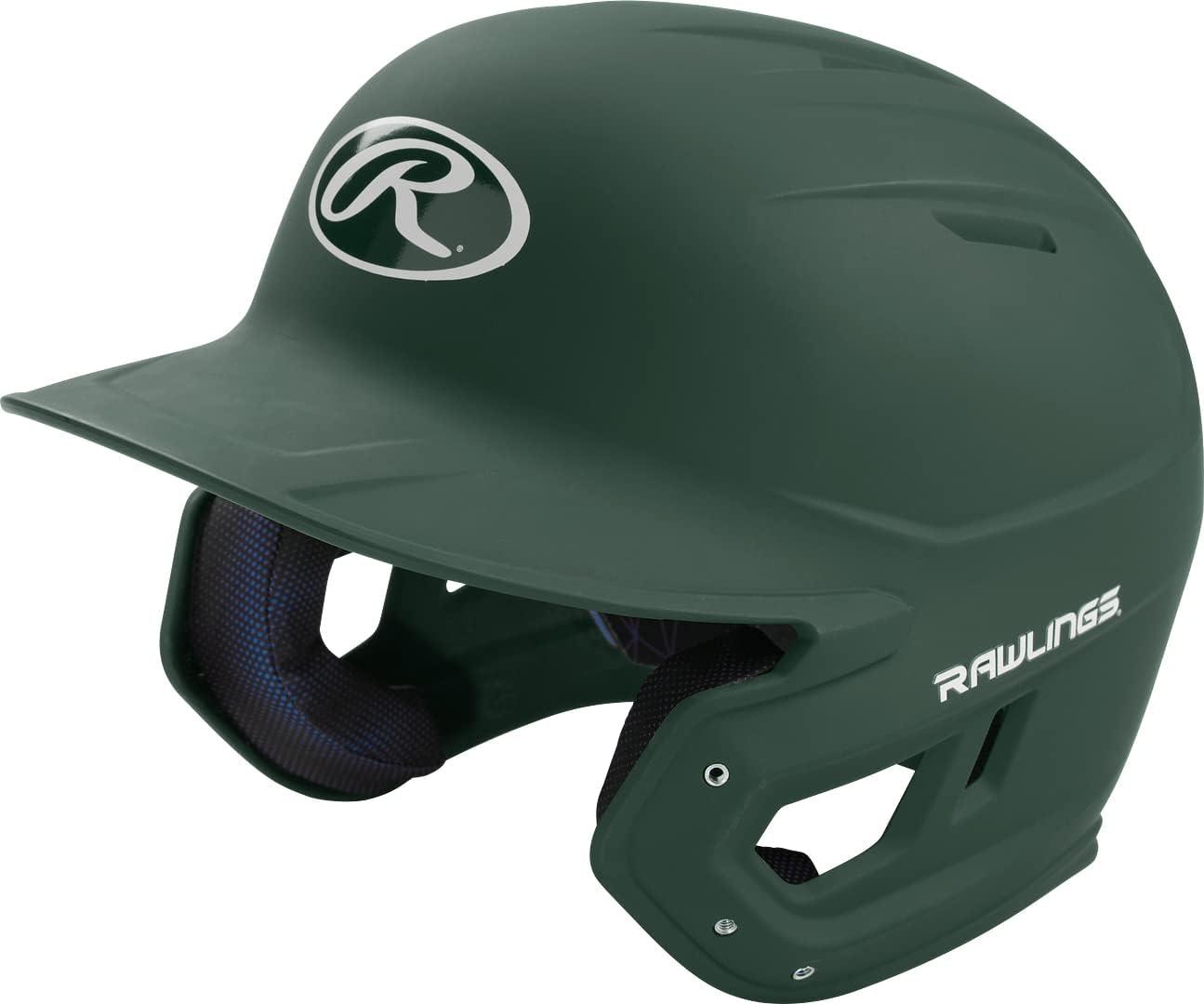 image:imageRawlings  MACH Baseball Batting Helmet  Matte  JR amp SR Sizes  Multiple ColorsMatte Dark Green