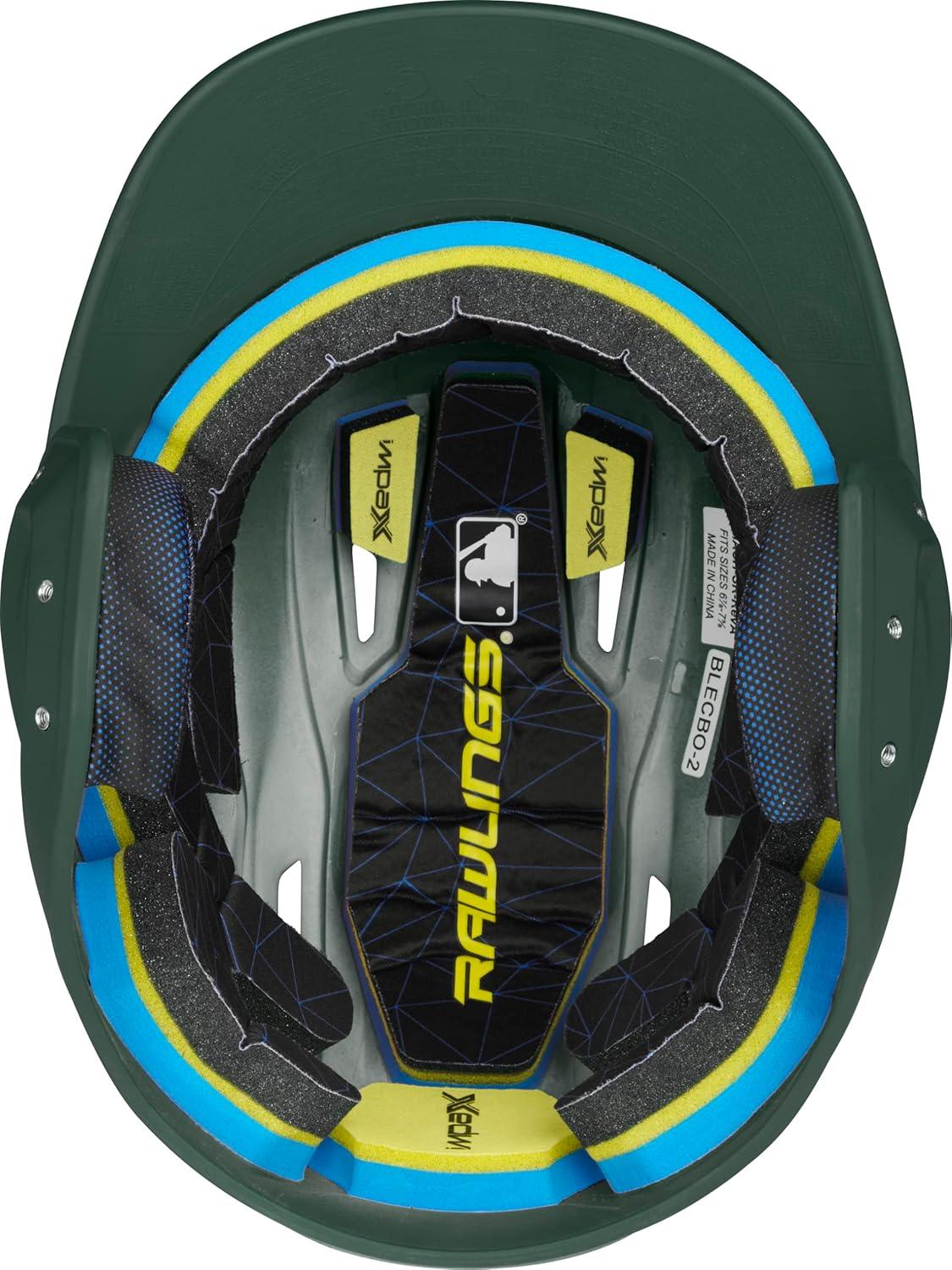 image:imageRawlings  MACH Baseball Batting Helmet  Matte  JR amp SR Sizes  Multiple ColorsMatte Dark Green