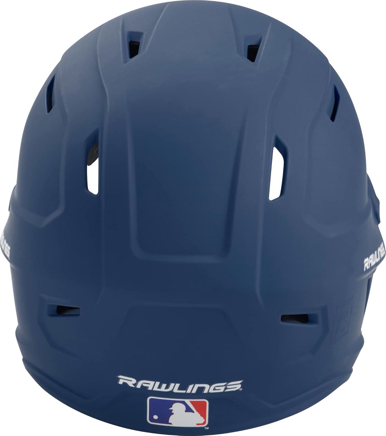 image:imageRawlings  MACH Baseball Batting Helmet  Matte  JR amp SR Sizes  Multiple ColorsMatte Navy