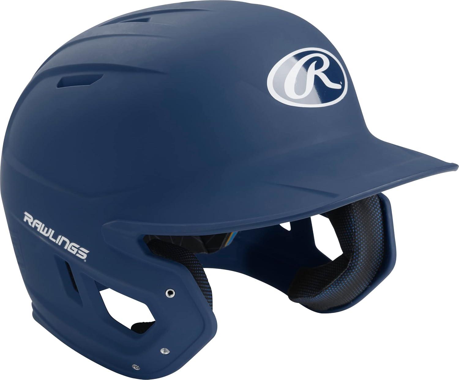 image:imageRawlings  MACH Baseball Batting Helmet  Matte  JR amp SR Sizes  Multiple ColorsMatte Navy