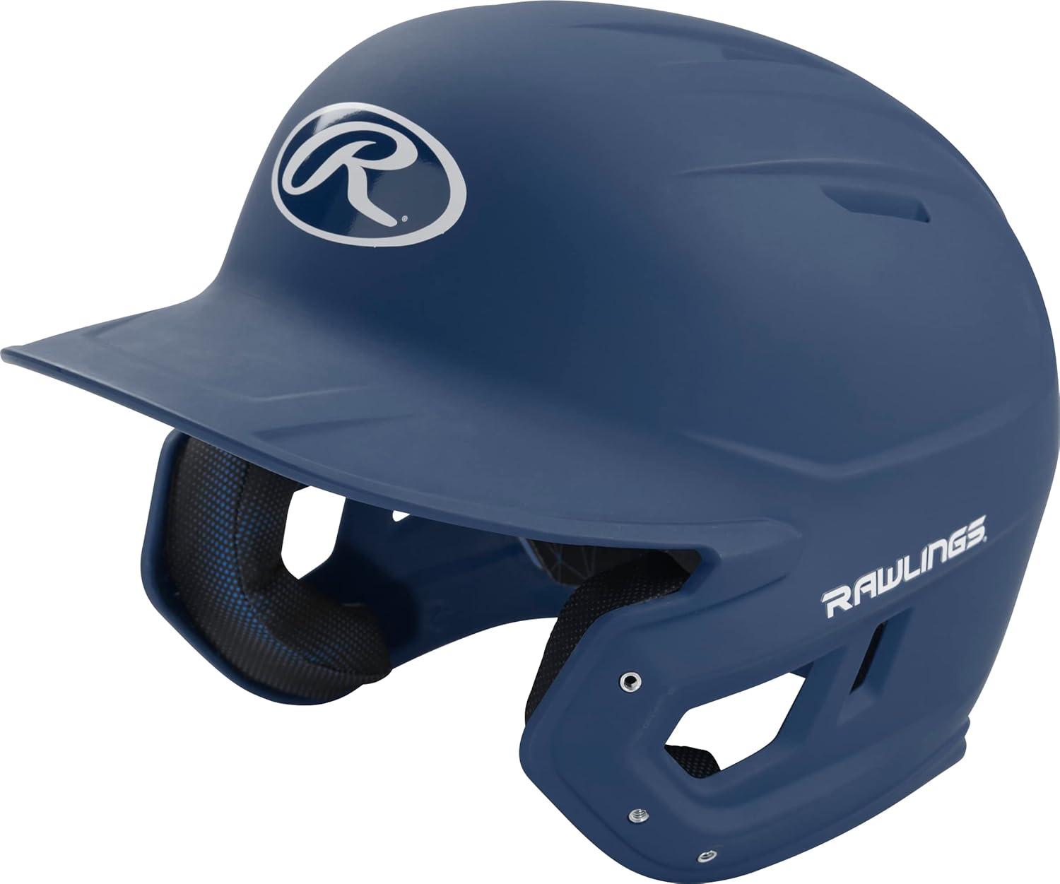 image:imageRawlings  MACH Baseball Batting Helmet  Matte  JR amp SR Sizes  Multiple ColorsMatte Navy