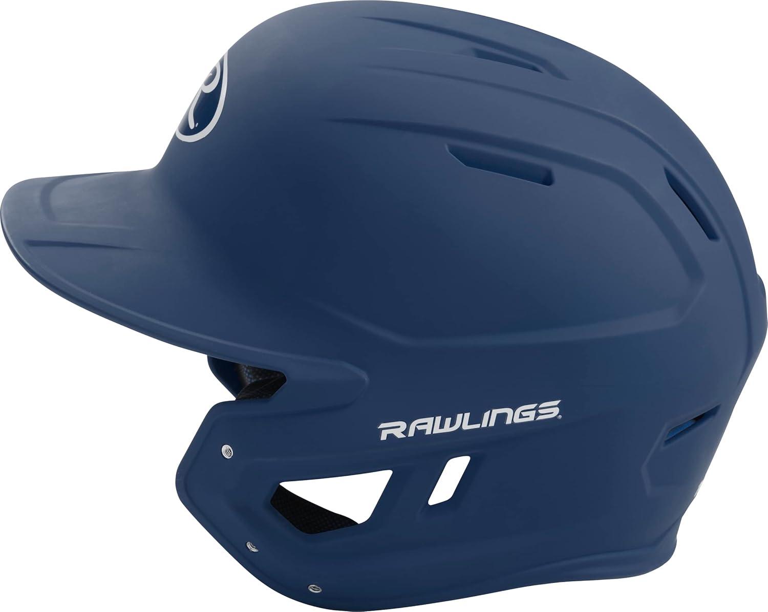 image:imageRawlings  MACH Baseball Batting Helmet  Matte  JR amp SR Sizes  Multiple ColorsMatte Navy