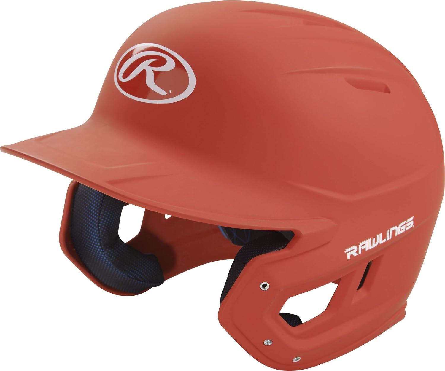 image:imageRawlings  MACH Baseball Batting Helmet  Matte  JR amp SR Sizes  Multiple ColorsMatte Orange