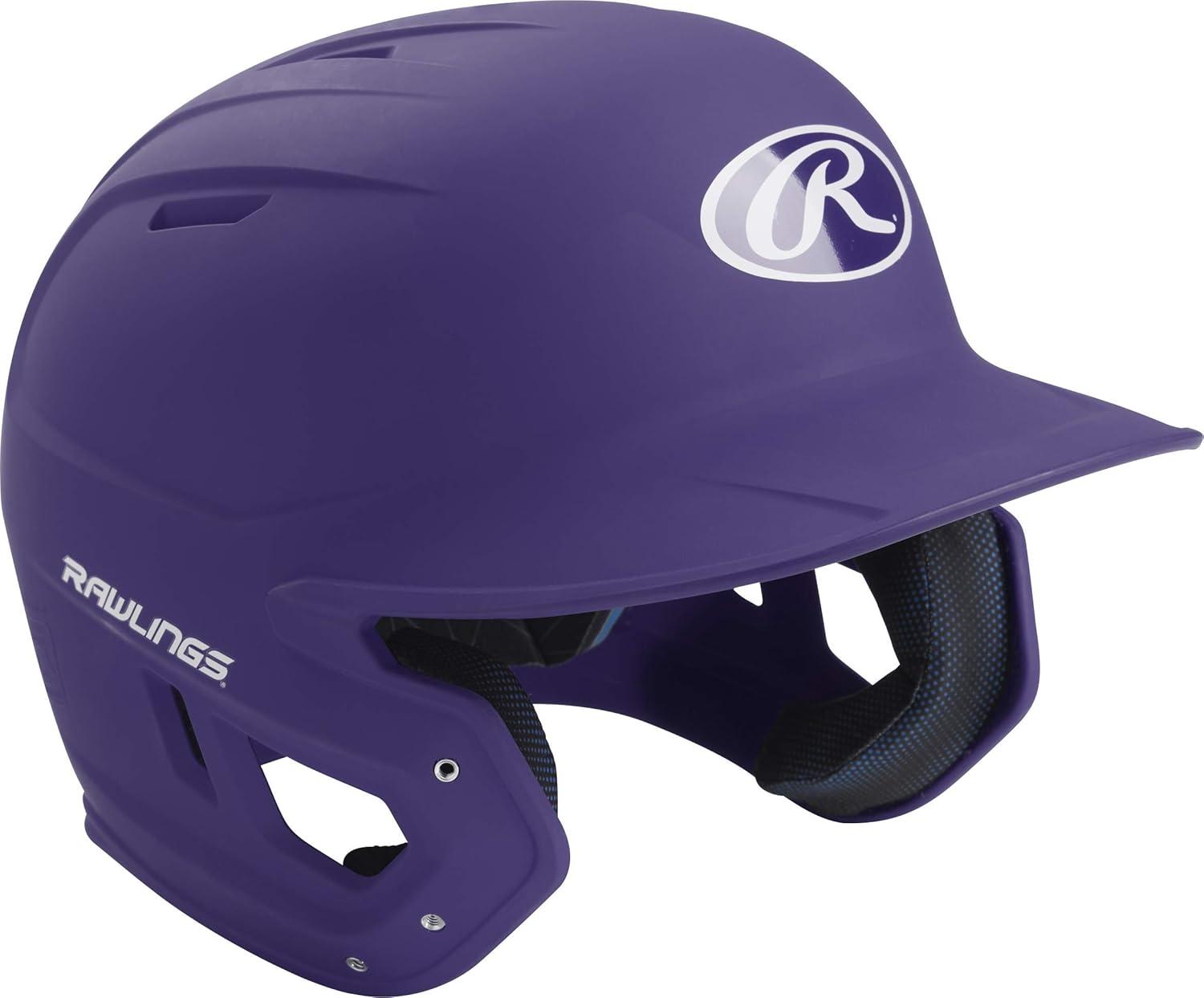 image:imageRawlings  MACH Baseball Batting Helmet  Matte  JR amp SR Sizes  Multiple ColorsMatte Purple