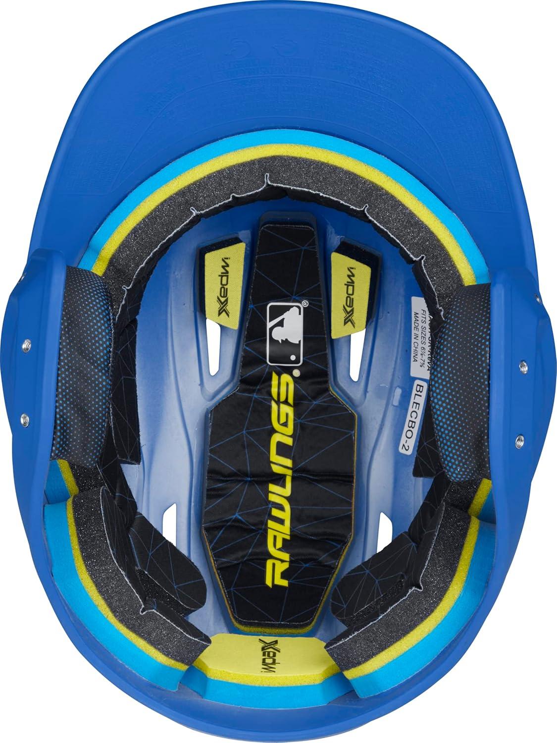 image:imageRawlings  MACH Baseball Batting Helmet  Matte  JR amp SR Sizes  Multiple ColorsMatte Royal