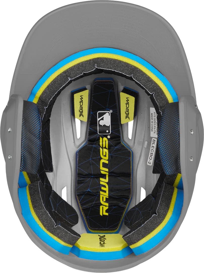image:imageRawlings  MACH Baseball Batting Helmet  Matte  JR amp SR Sizes  Multiple ColorsMatte Silver