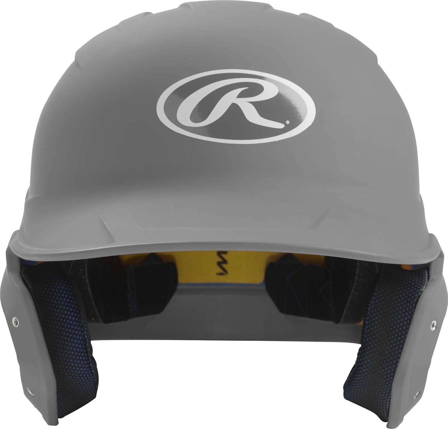 image:imageRawlings  MACH Baseball Batting Helmet  Matte  JR amp SR Sizes  Multiple ColorsMatte Silver