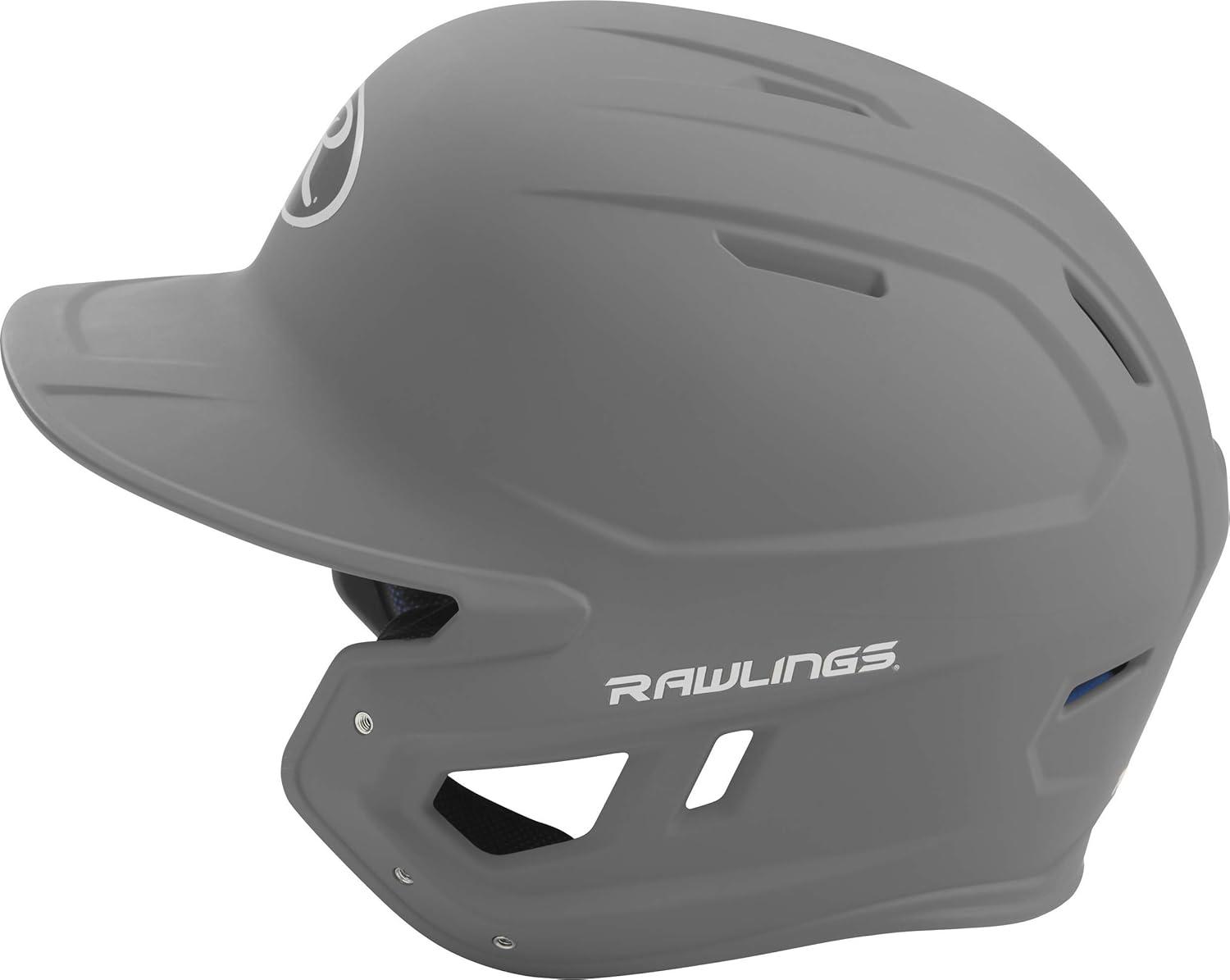 image:imageRawlings  MACH Baseball Batting Helmet  Matte  JR amp SR Sizes  Multiple ColorsMatte Silver