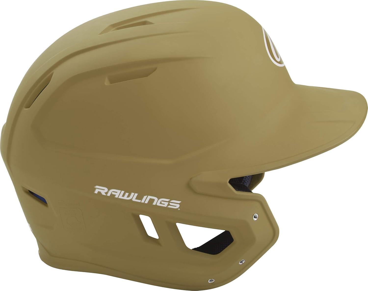 image:imageRawlings  MACH Baseball Batting Helmet  Matte  JR amp SR Sizes  Multiple ColorsMatte Vegas Gold