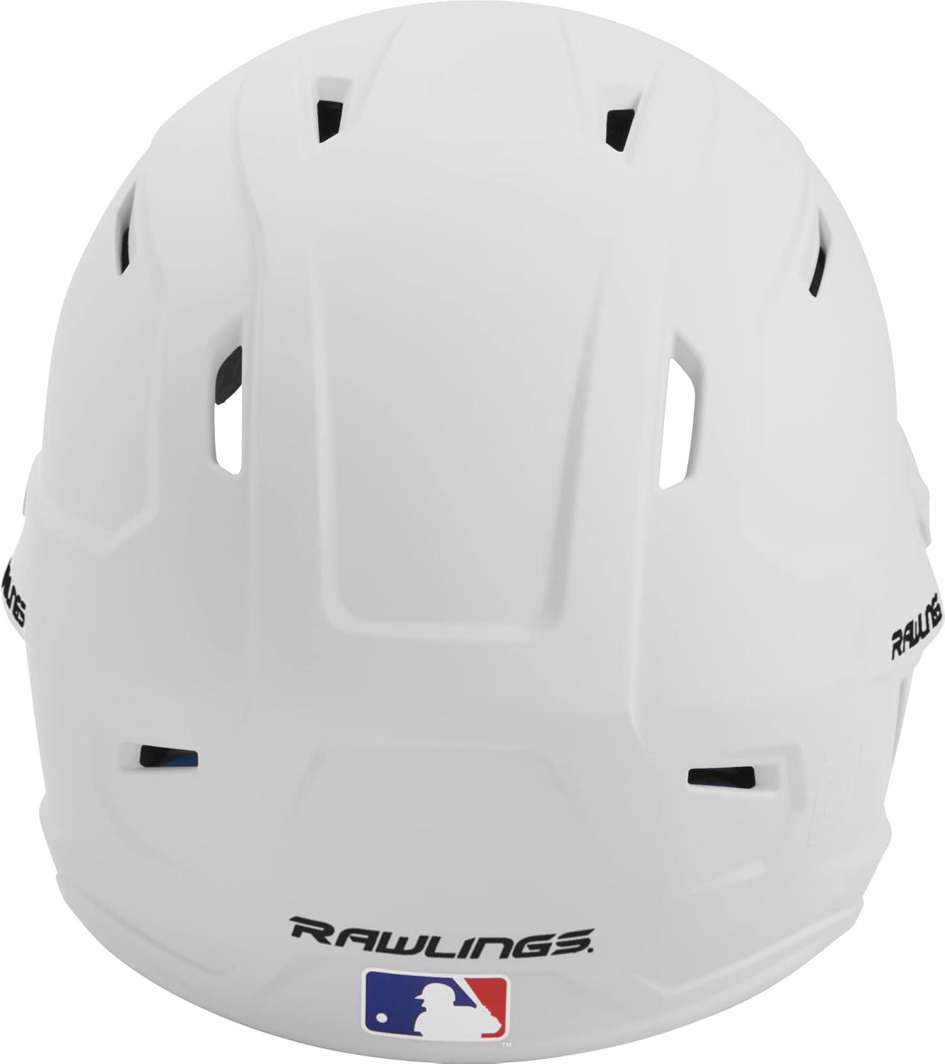 image:imageRawlings  MACH Baseball Batting Helmet  Matte  JR amp SR Sizes  Multiple ColorsMatte White
