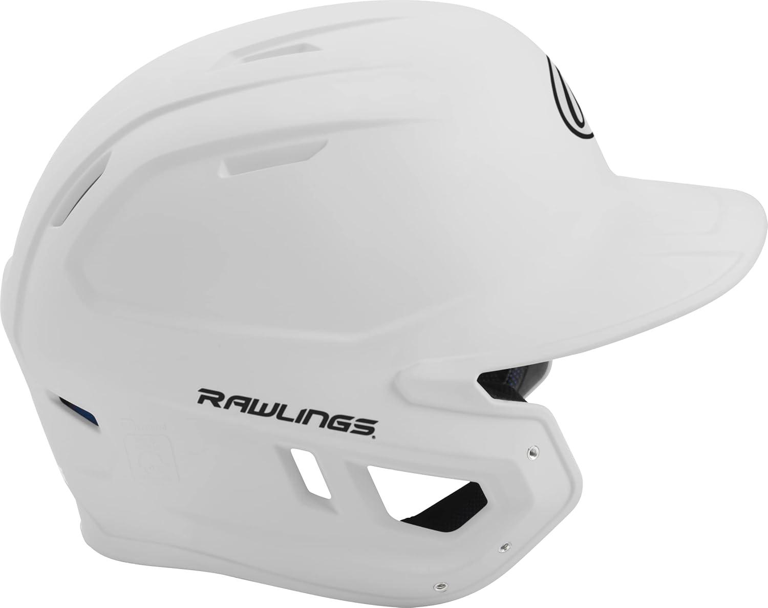 image:imageRawlings  MACH Baseball Batting Helmet  Matte  JR amp SR Sizes  Multiple ColorsMatte White