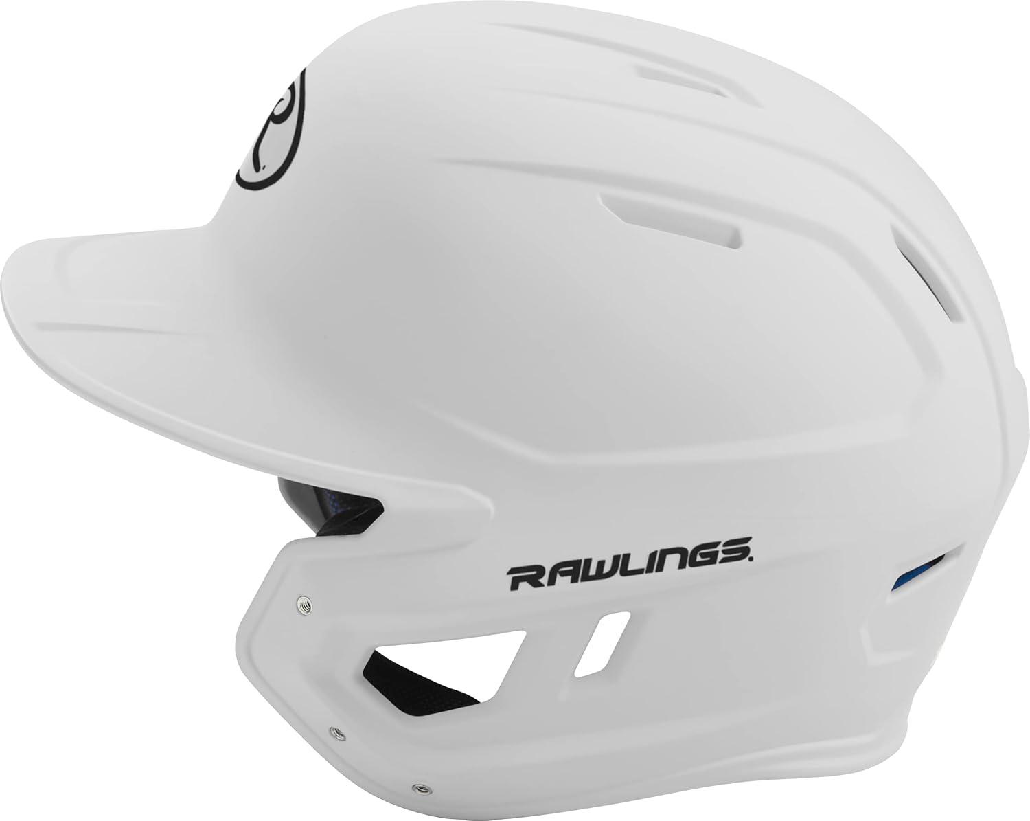 image:imageRawlings  MACH Baseball Batting Helmet  Matte  JR amp SR Sizes  Multiple ColorsMatte White