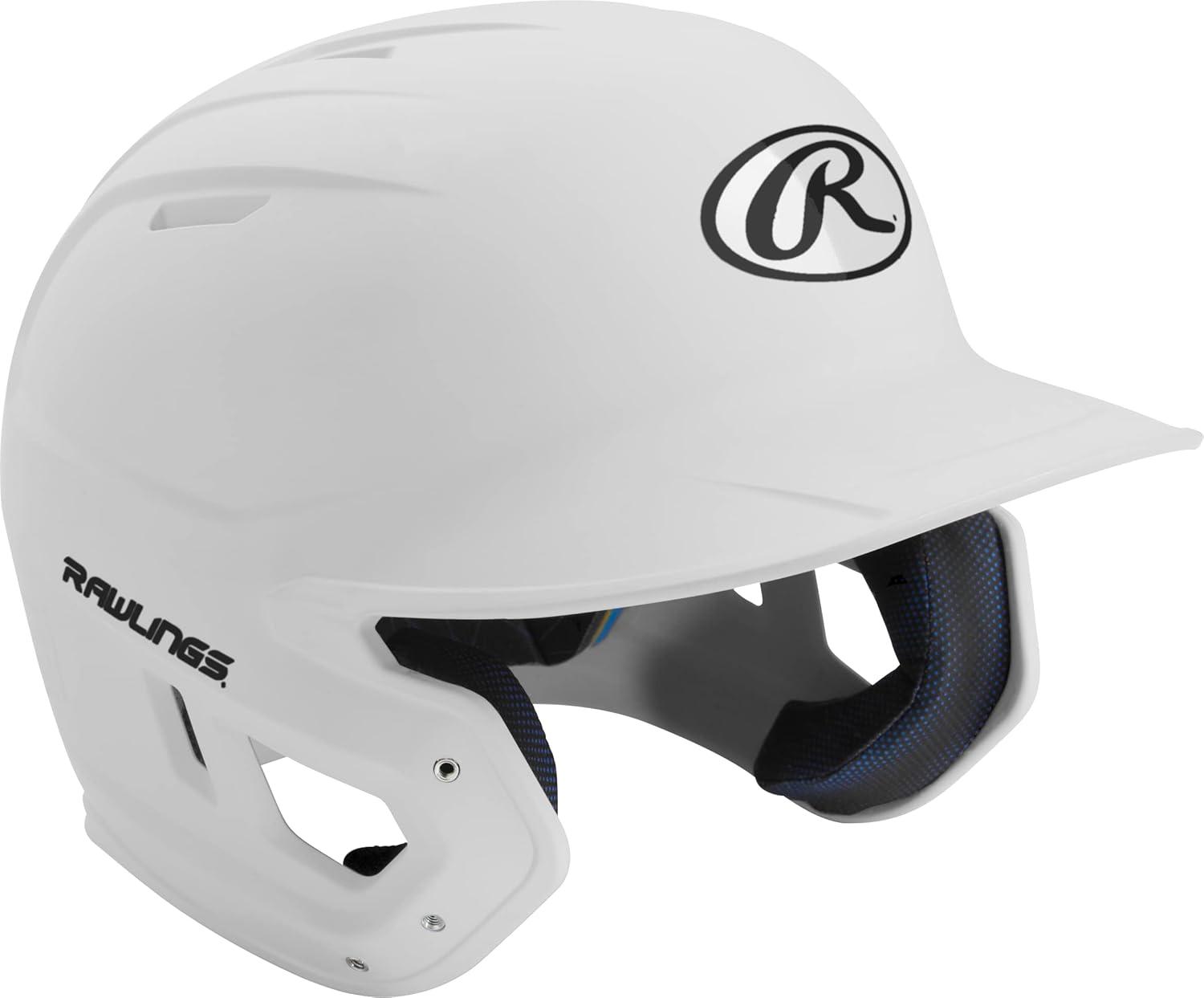 image:imageRawlings  MACH Baseball Batting Helmet  Matte  JR amp SR Sizes  Multiple ColorsMatte White