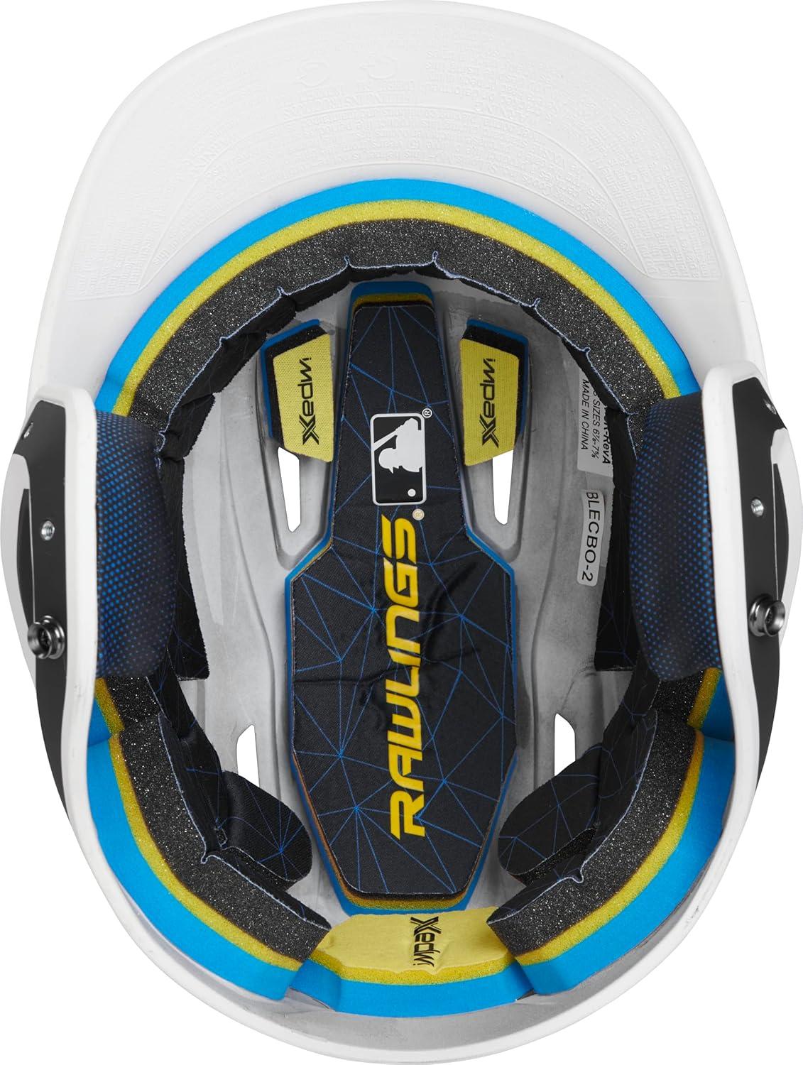 image:imageRawlings  MACH Baseball Batting Helmet  Matte Two Tone  JR amp SR Sizes  Multiple ColorsMatte BlackWhite