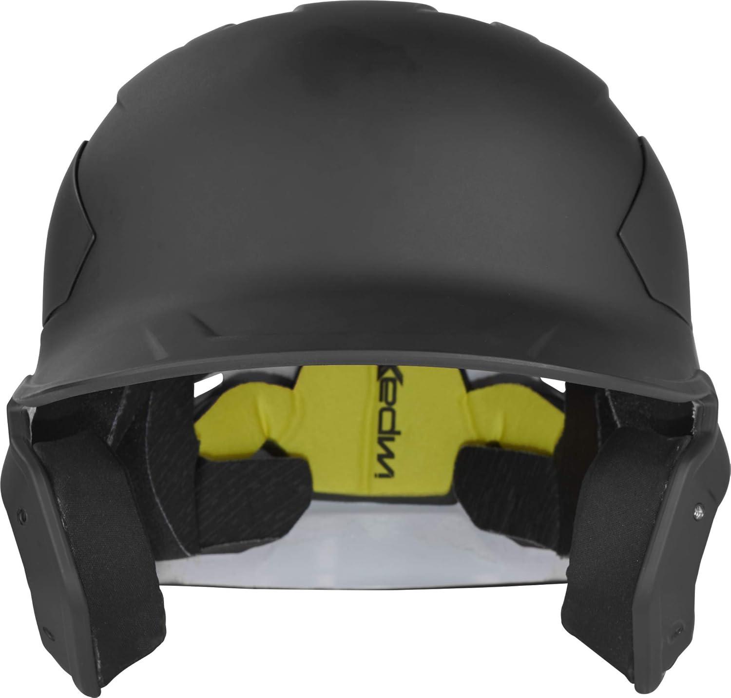 image:imageRawlings  MACH Carbon Baseball Batting Helmet  Matte  Multiple Sizes  Multiple ColorsMatte Black