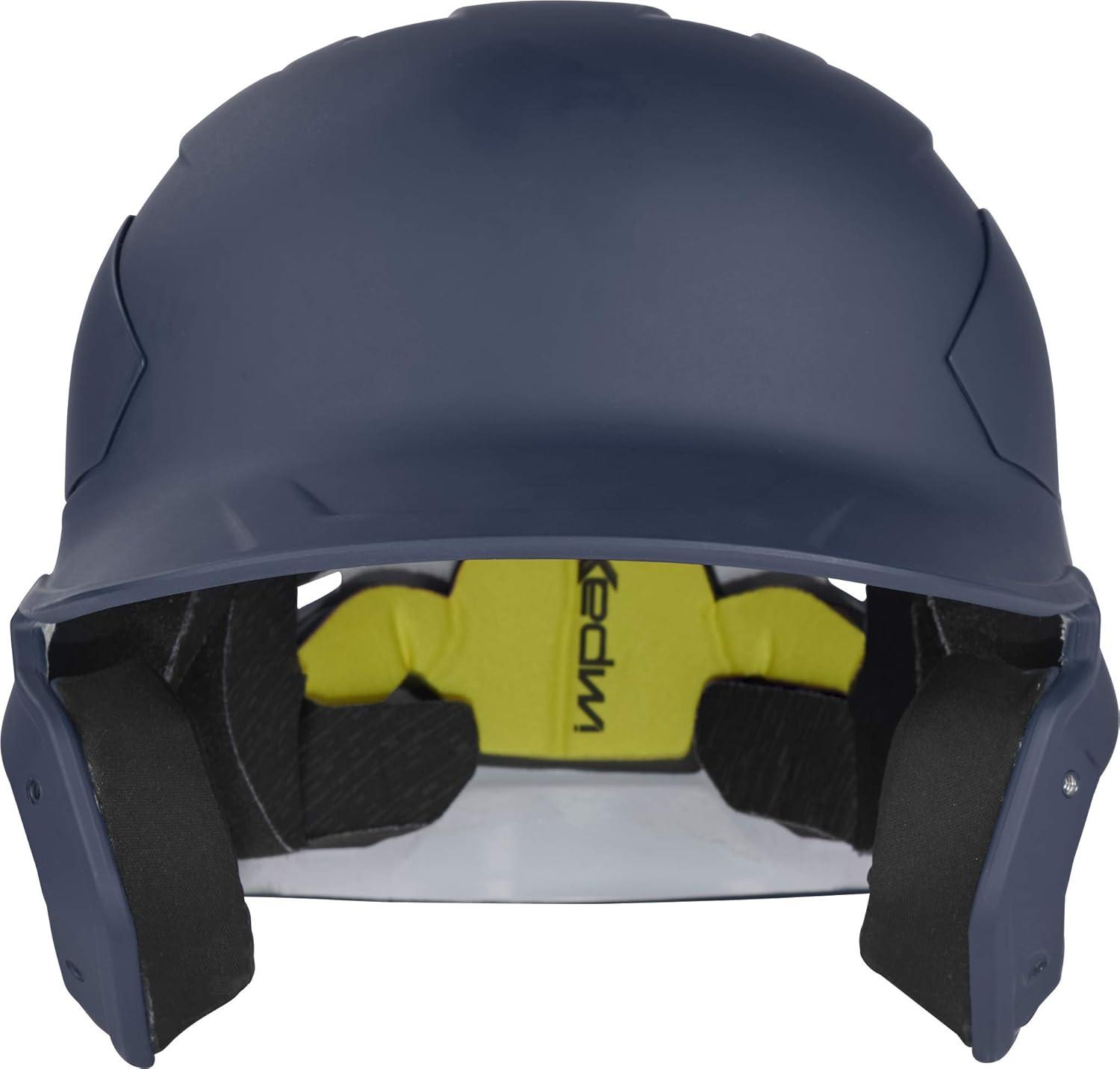 image:imageRawlings  MACH Carbon Baseball Batting Helmet  Matte  Multiple Sizes  Multiple ColorsMatte Navy