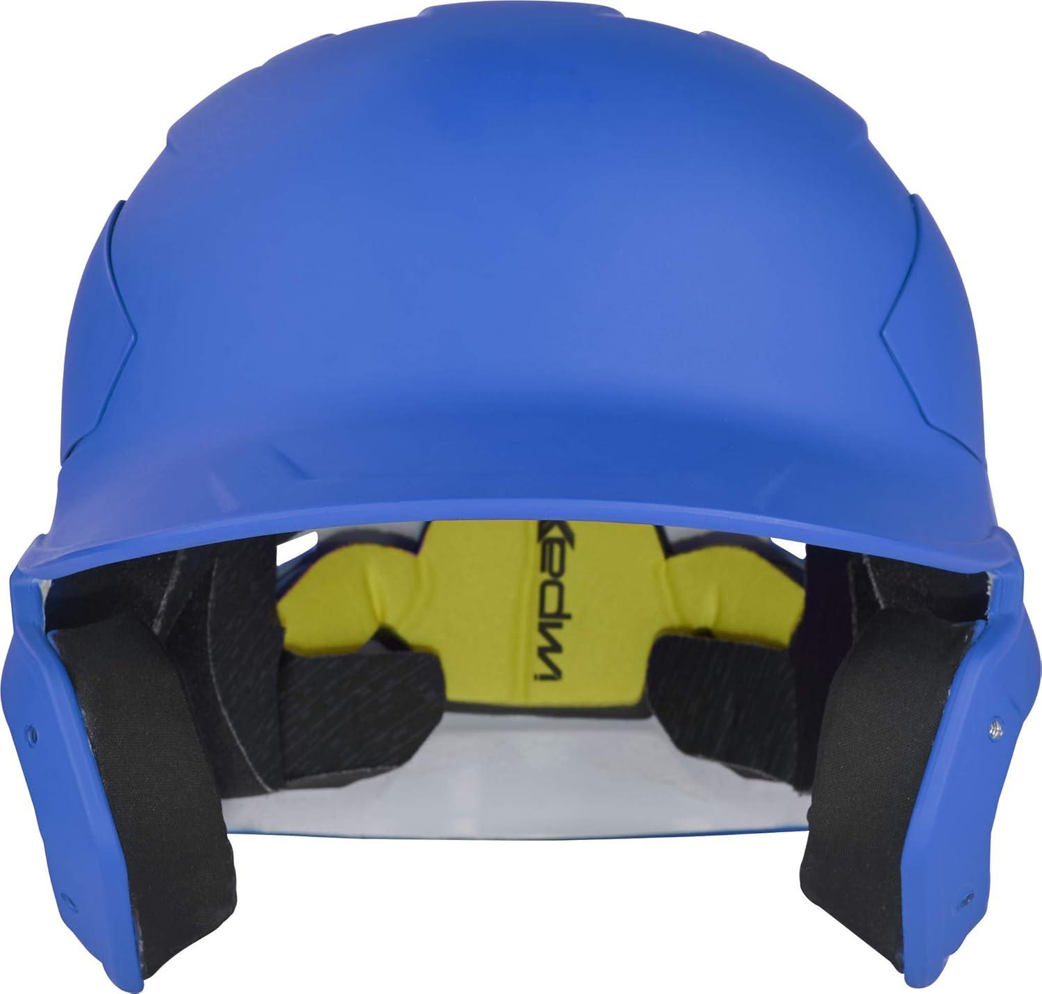 image:imageRawlings  MACH Carbon Baseball Batting Helmet  Matte  Multiple Sizes  Multiple ColorsMatte Royal