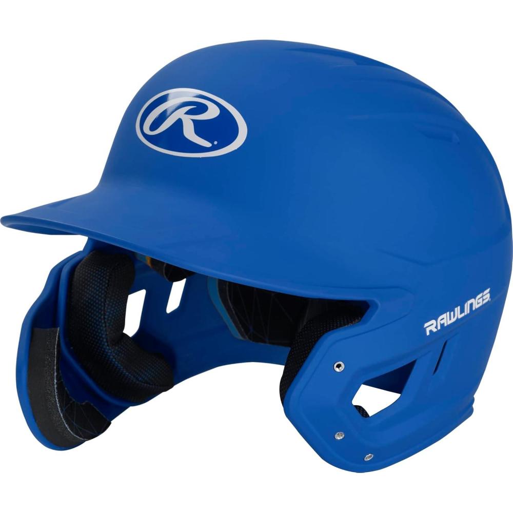 image:imageRawlings  MACH Adjust Baseball Batting Helmet  Adjustable Face Guard  Matte  JR amp SR Sizes  Multiple ColorsMatte Royal