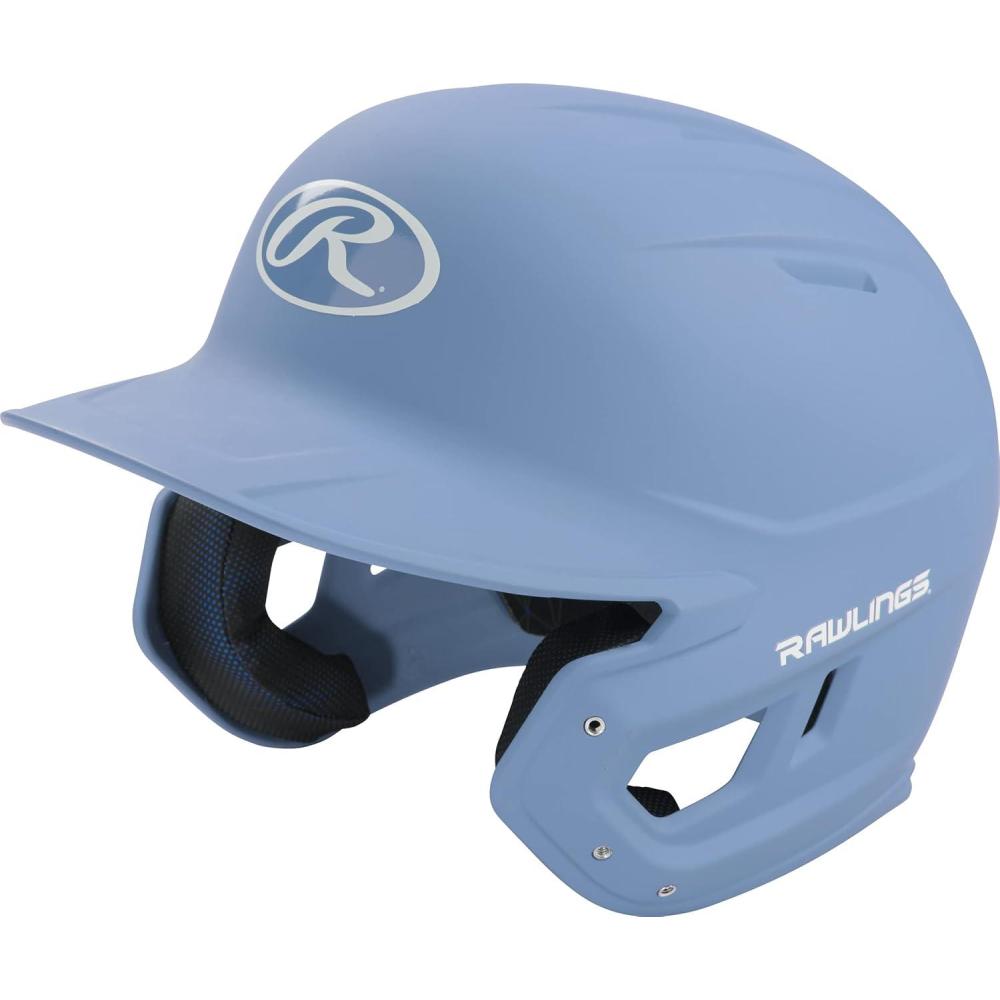 image:imageRawlings  MACH Baseball Batting Helmet  Matte  JR amp SR Sizes  Multiple ColorsMatte Carolina Blue