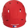 image:imageRawlings  MACH Adjust Baseball Batting Helmet  Adjustable Face Guard  Matte  JR amp SR Sizes  Multiple ColorsMatte Scarlet