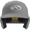 image:imageRawlings  MACH Baseball Batting Helmet  Matte  JR amp SR Sizes  Multiple ColorsMatte Silver