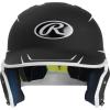 image:imageRawlings  MACH Baseball Batting Helmet  Matte Two Tone  JR amp SR Sizes  Multiple ColorsMatte BlackWhite