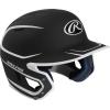 image:imageRawlings  MACH Baseball Batting Helmet  Matte Two Tone  JR amp SR Sizes  Multiple ColorsMatte BlackWhite