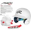 image:imageRawlings  MACH FIT Baseball Batting Helmet  MultiDirectional Flex  Fits 6 38  7 58  Multiple ColorsWhite